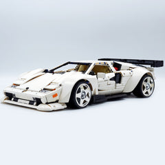 1:8 Widebody Classic Lamborghini Countache 5000 – Pearlescent White Edition (4301 PCS) - BAV BRICK
