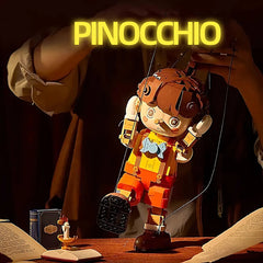 Pinocchio Building Blocks | Classic Fairy Tale Puppet Model