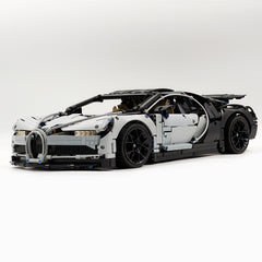1: 8 Bugatti Chiron, Custom Modified Gray+Black Edition (4031PCS)