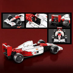 1:8 F1 McLaren MP4 Racing |  1988 Red & White Grand Prix Machine (2800pcs)