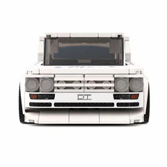 Blue & White Volkswagen Jetta | Includes a complete set of stickers| 239PCS