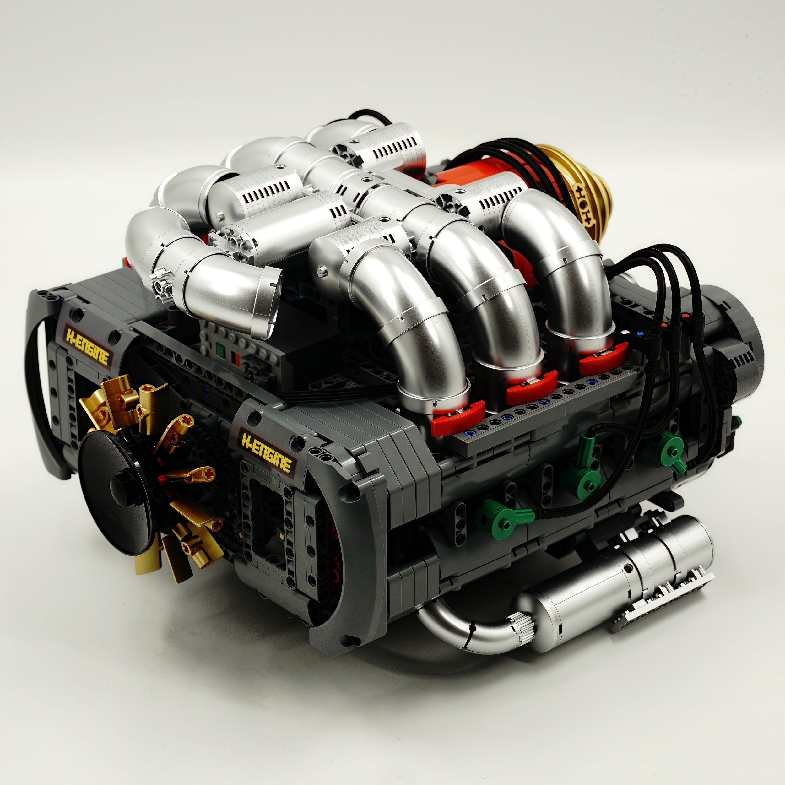 MOTEUR FLAT 6 MOTORISÉ (2376 PCS)