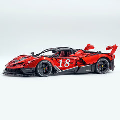 1:8 The Ultimate Italian Hybrid Hypercar EVO | Pearl Red Painting Italian Flagship (4058PCS) - BAV BRICK