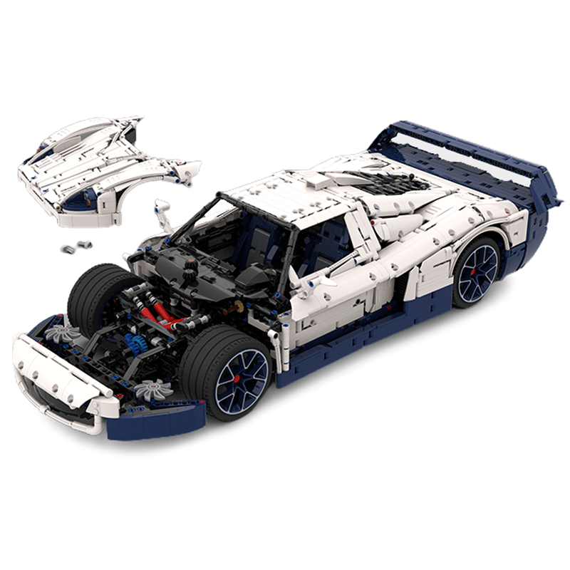 The Ultimate 1:8 Maserati MC12 Hypercar (3975pcs)