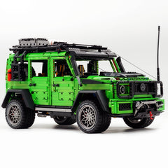 1: 8 Mercedes Benz G 500, Ultimate Maneuver Control Off-Road | Paint Pearlescent Green Custom Edition(3914 Pcs)