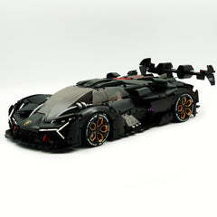 1: 8 Lamborghini Terzo Millennio, Matte Black Customized Edition(3492 Pcs)