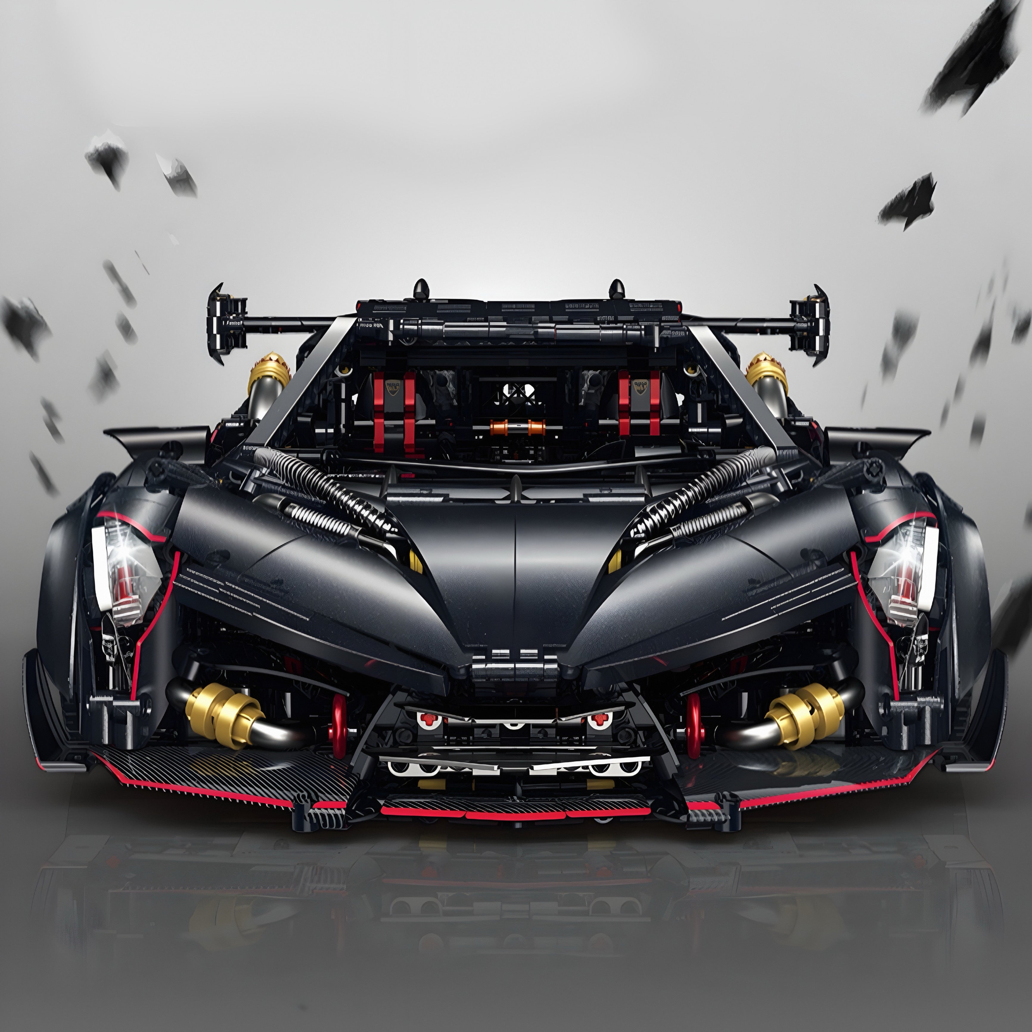 1:8 Lamborghini Veneno Limited Edition Obsidian V12 Supercar | 64cm | Remote Controlled | 3809 PCS