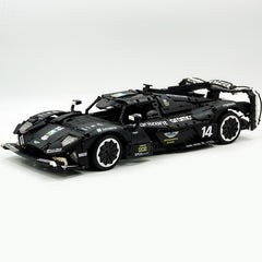 1: 8 Aston Martin Valkyrie Hypercar, Black Samurai Customized Version(3869 Pcs)