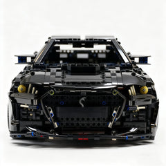 1: 8 Ford Shelby GT500, Matte Black Customized Version (3400PCS)