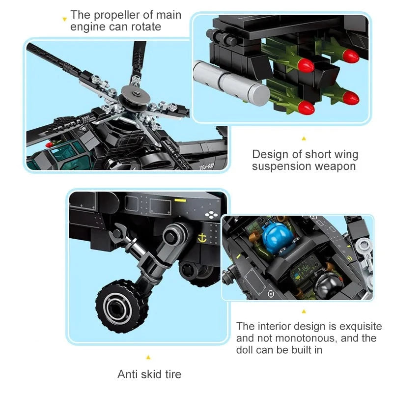 Z-10 ATACK HELICOPTER (732 PCS)