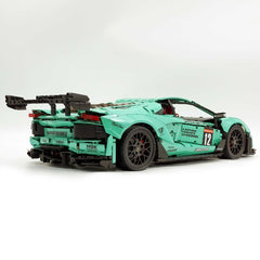 1:8 Lamborghini Aventador SVJ LBWK | Baked Enamel Mint Green Limited Bull Widebody Supercar (4990+ PCS)