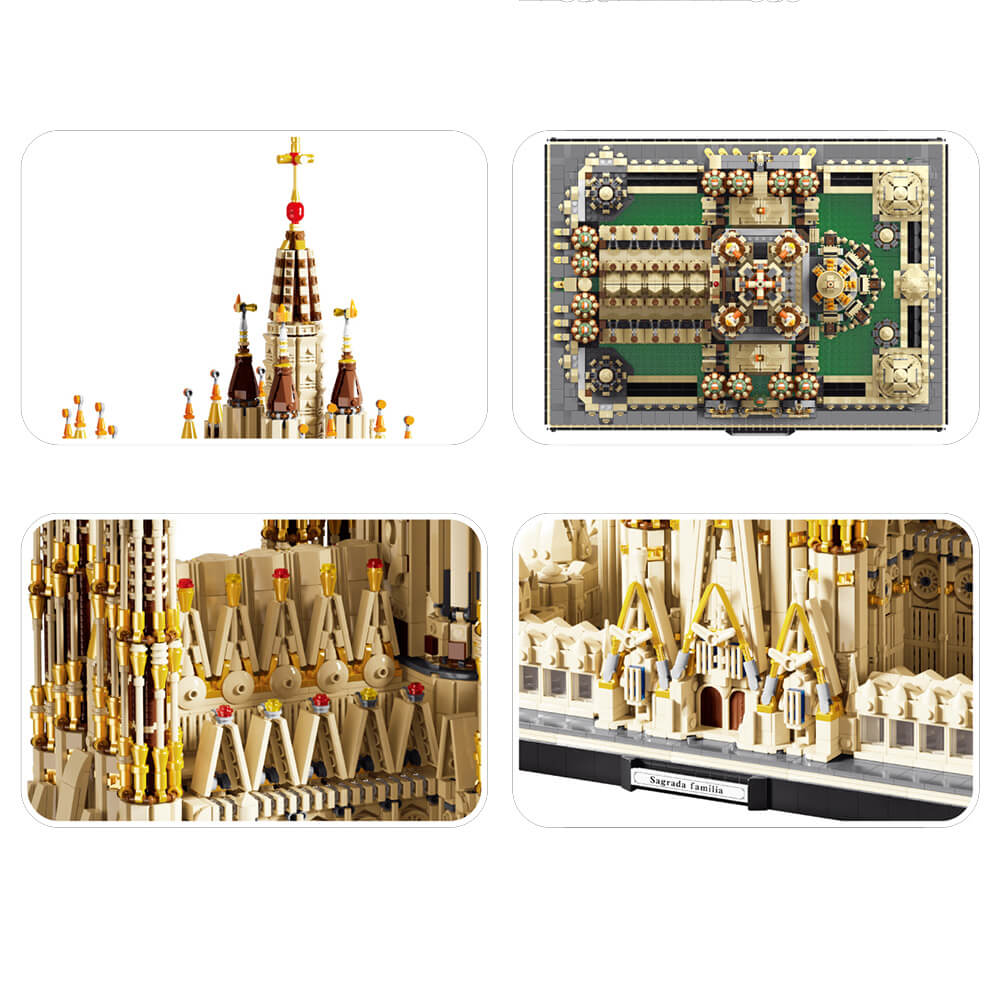 Sagrada Família Basilica |  Architectural Masterpiece of Barcelona | 10,048 PCS - BAV BRICK