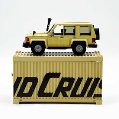 Toyota Land Cruiser | Officially Licensed Off-Road Legend | Container Display Case (536 PCS)