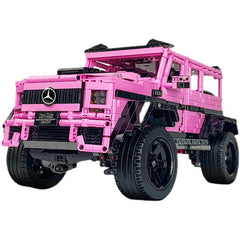 1:8 Pink Mercedes-Benz G800 4×4 Squared Brabus  (2687+PCS)