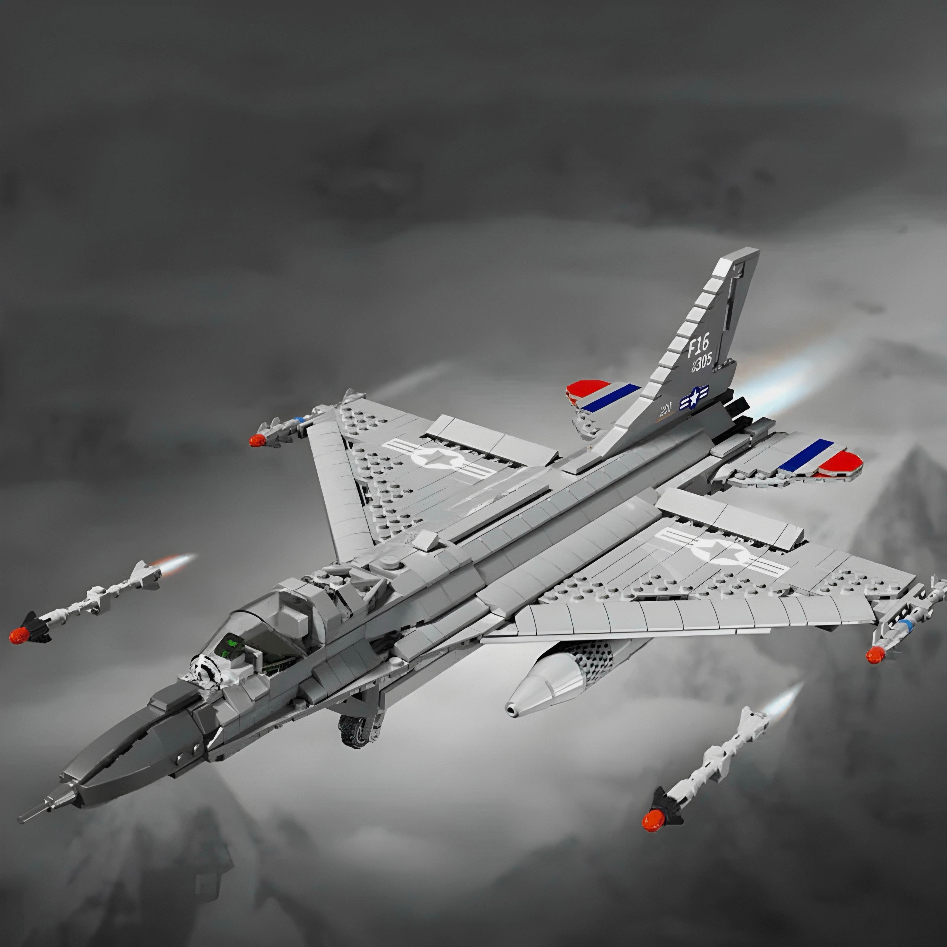 F16 FIGHTING FALCON (1427 PCS)