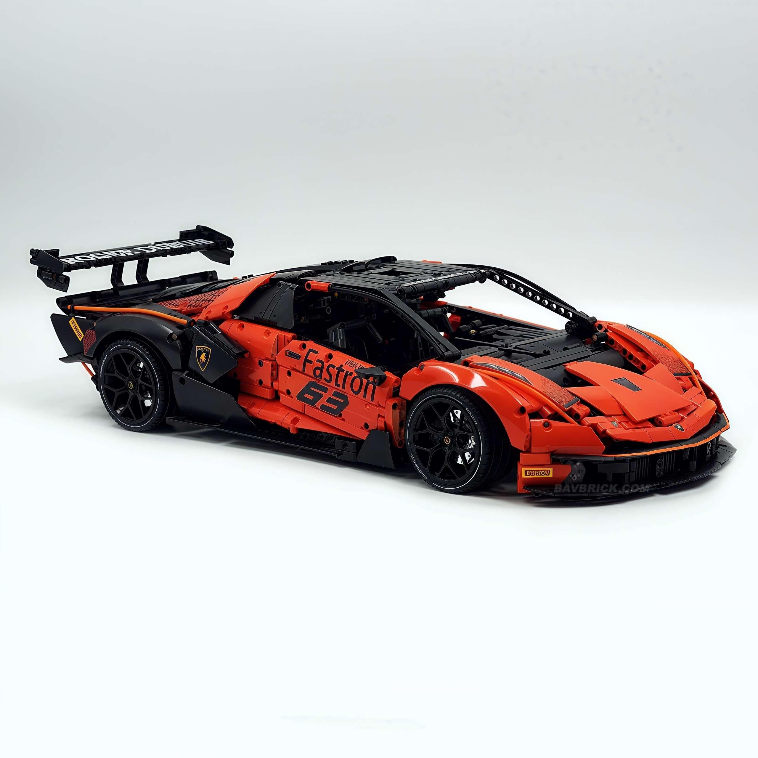 1: 8 The Ultimate Lamborghini Essenza SCV12, Sports Red Limited Edition (4100+PCS)