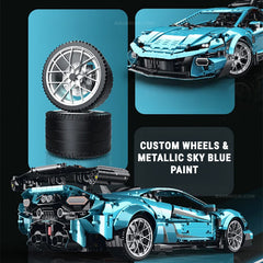 1:8 The Ultimate Lamborghini Huracán | Italian Bull Hybrid Supercar (3601pcs)