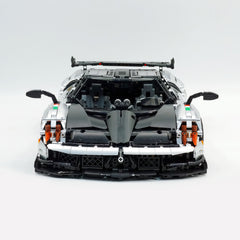 1:8 Pagani Huayra bañado en plata Ultimate Edition (4708 piezas)