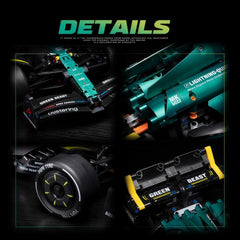1:8 Aston Martin AMR25 F1 Car (1912 Pcs)