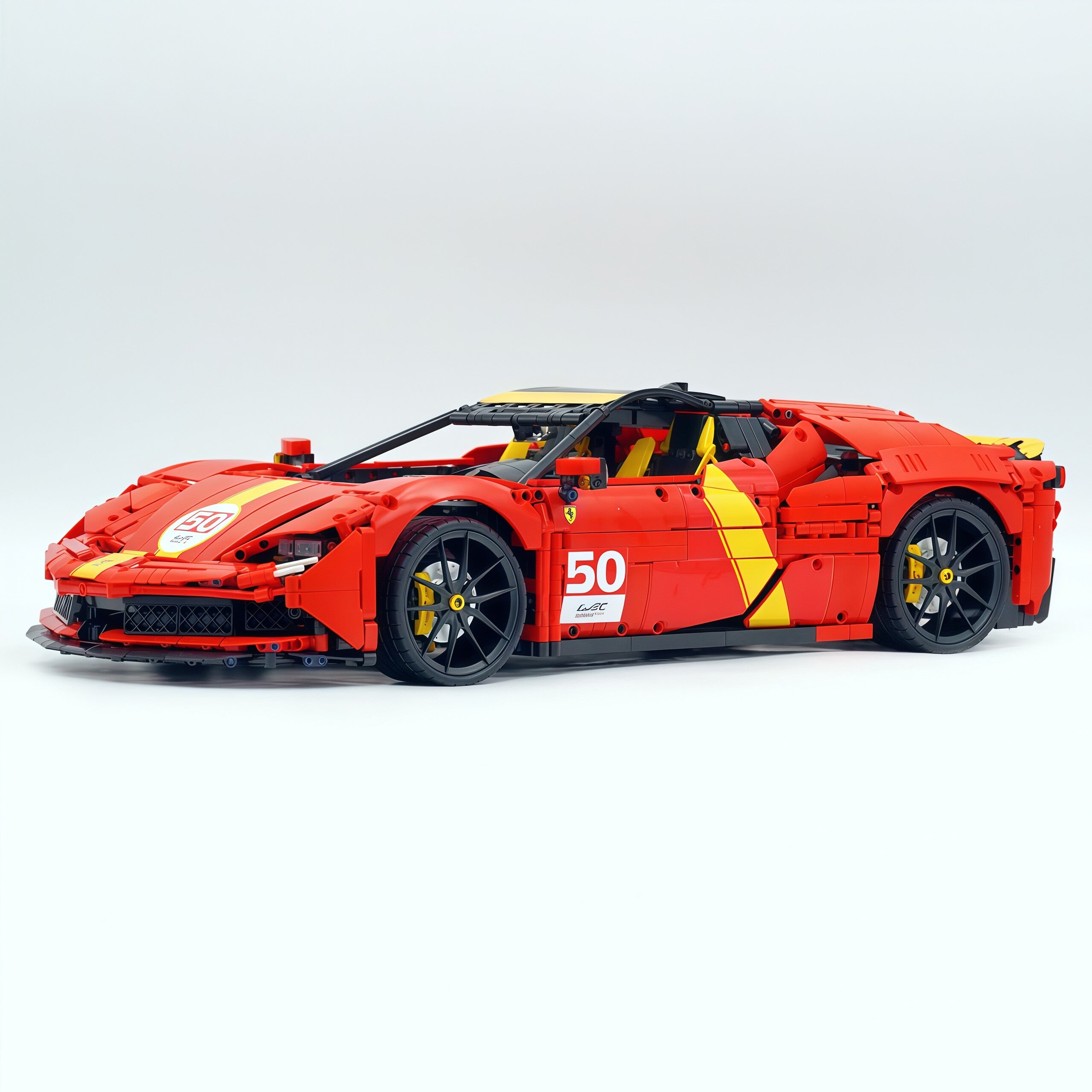 1:8 Ferrari SF90 Hypercar | Mechanical Linkage Version (3797 PCS) - BAV BRICK