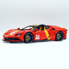 1:8 Ferrari SF90 Hypercar | Mechanical Linkage Version (3797 PCS) - BAV BRICK