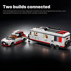 Ski Performance Wagon &amp; Camper | Winter Adventure Touring Set (1294 PCS)