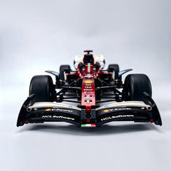 Coche Ferrari SF-25 F1 a escala 1:8 | Edición Borgoña pintada a medida (1900 piezas)