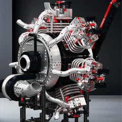 El motor radial de avión motorizado definitivo | 3090 piezas