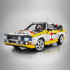 1: 8 Audi Rally Quattro S1 Group B 1984, Genuine Authorization (3887+Pcs)