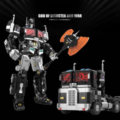 Large Combat Transformation Robot Set | Dark Mecha Autobots (3568 PCS)
