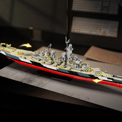 USS Montana Battleship | American Naval Flagship | 2955 PCS - BAV BRICK