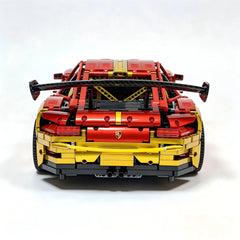 Enlace de versión personalizada - Juego de Porsche GT3 con la librea "Iron Man" personalizada a escala 1:8