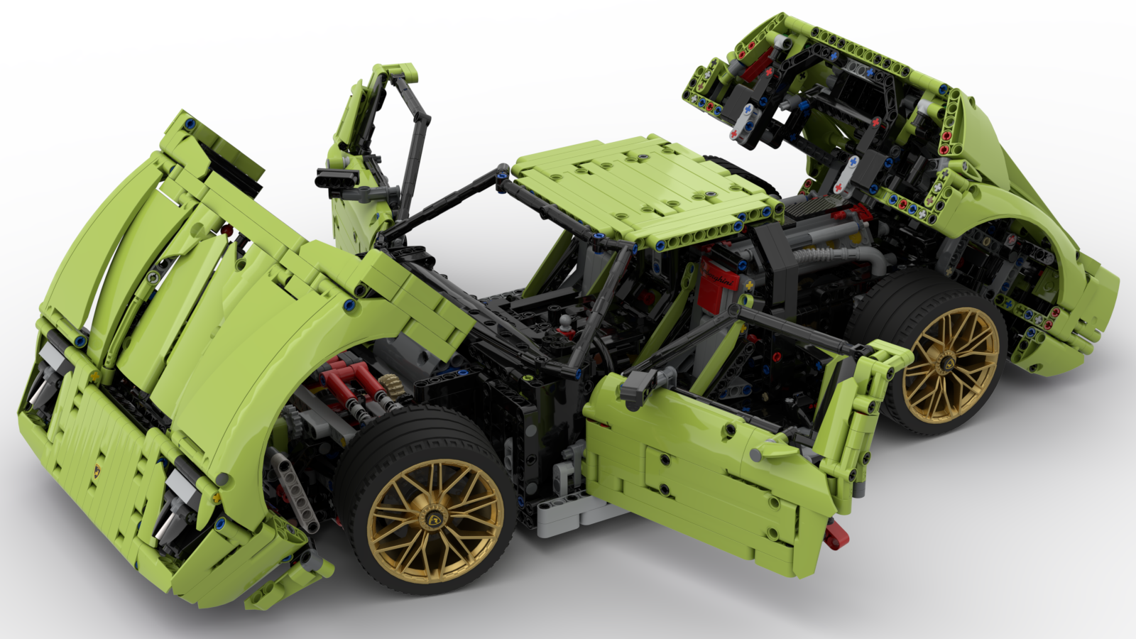 1:8 Lamborghini Miura Concept 3400+PCS | Moc Set - BAV BRICK