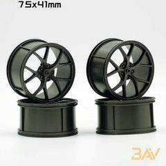 1:8 Custom Wheels, Suitable for All 1:8 Supercars (4-pack)