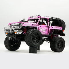 1: 6 Jeep Wrangler Off-Road Electroplating Pink Limited Edition (2121 PCS)