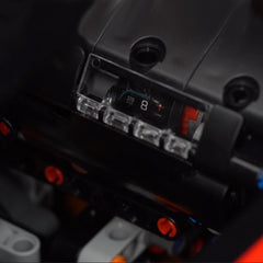 1:8 Ferrari SF90XX White Goddess, The Ultimate Supercar, More Than 12 Features Restored(4100 Pcs)