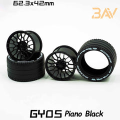 1:8 Supercar Custom Wheels (4-pack)