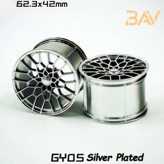 1:8 Supercar Custom Wheels (4-pack)