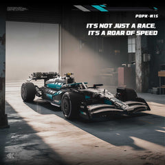 1:8 Mercedes-Benz Abu Dhabi W15 F1 Racing Car (1912 Pcs)
