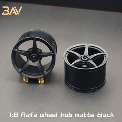 1:8 Custom Wheels, Suitable for All 1:8 Supercars (4-pack)