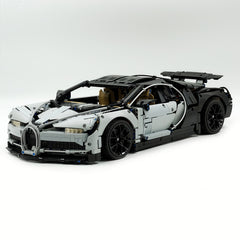 1: 8 Bugatti Chiron, Custom Modified Gray+Black Edition (4031PCS)