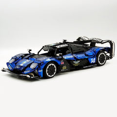 1: 8 Aston Martin Valkyrie Hypercar, Electroplated Dark Blue Customized Version(3869 Pcs)