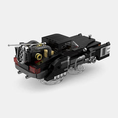 Futuristic Chariot | Back to Future Black Edition | Container Display Case (627 PCS)