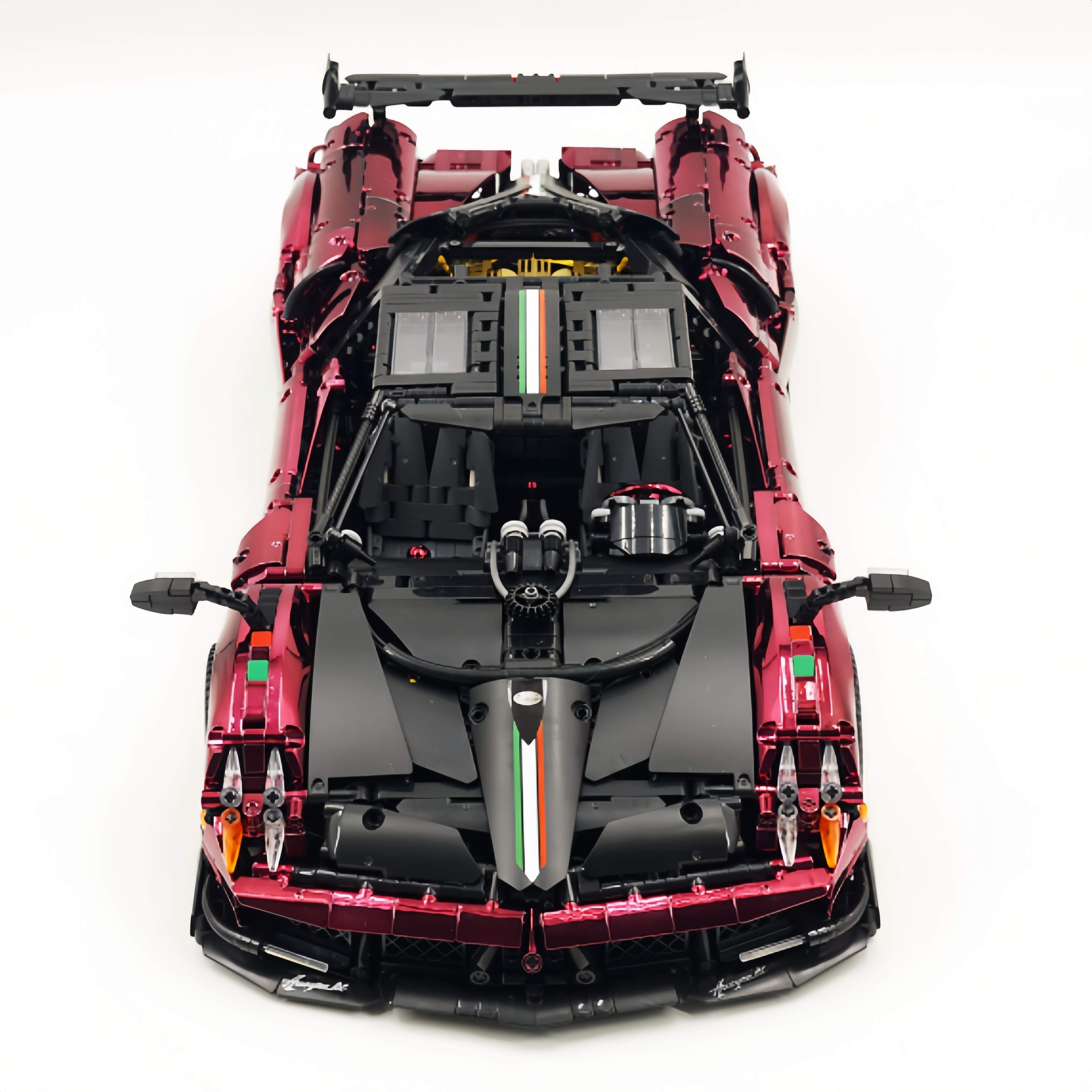 1: 8 Pagani Huayra BC Mirror Electroplating Customized Ultimate Edition (4708 Pcs)
