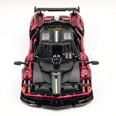 1: 8 Pagani Huayra BC Mirror Electroplating Customized Ultimate Edition (4708 Pcs)