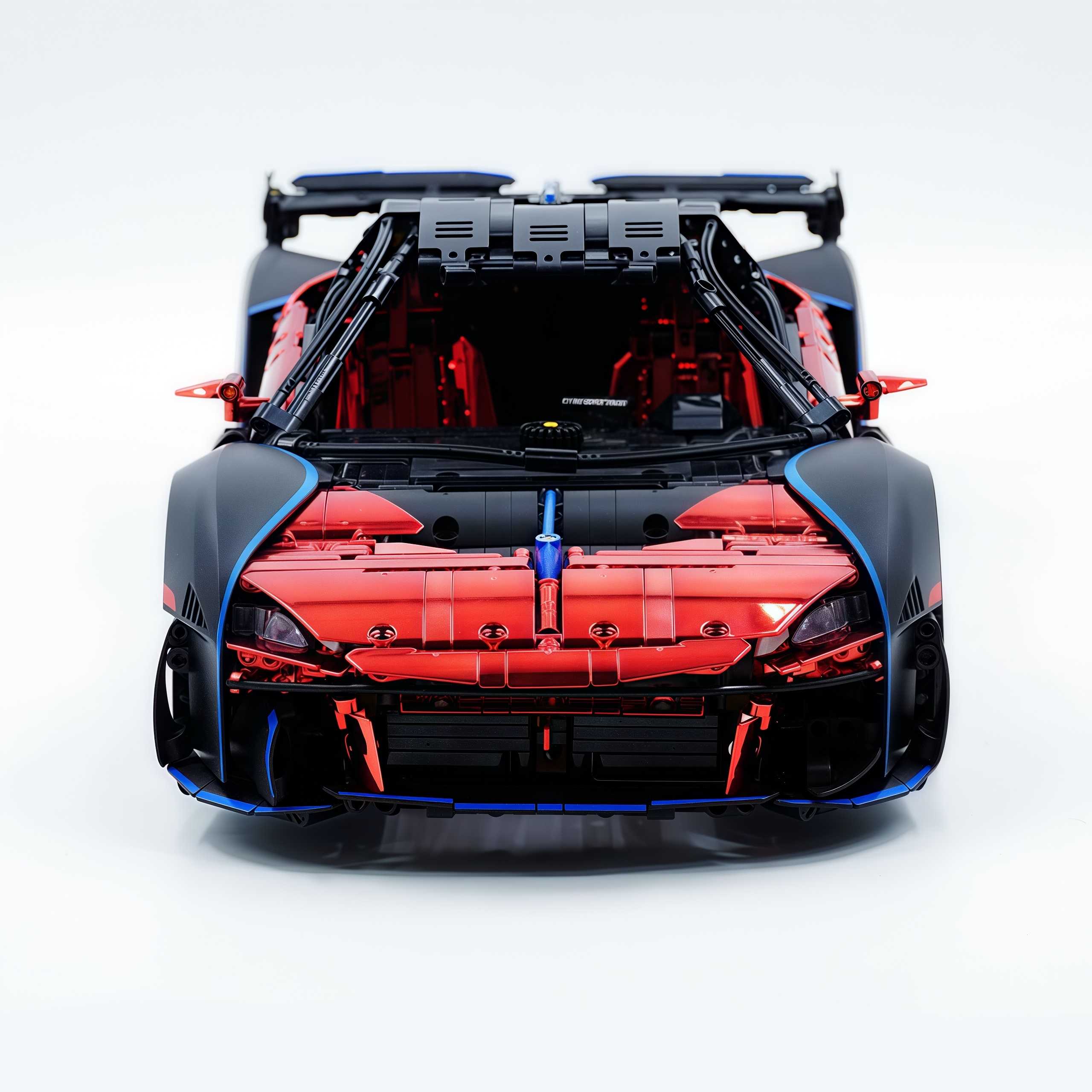 1: 8 Mclaren Sabre Supercar, Aerodynamic Brilliance, Mirror Customized Edition (3862 PCS)