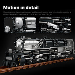 American Articulated Steam Locomotive | 1270+ PCS