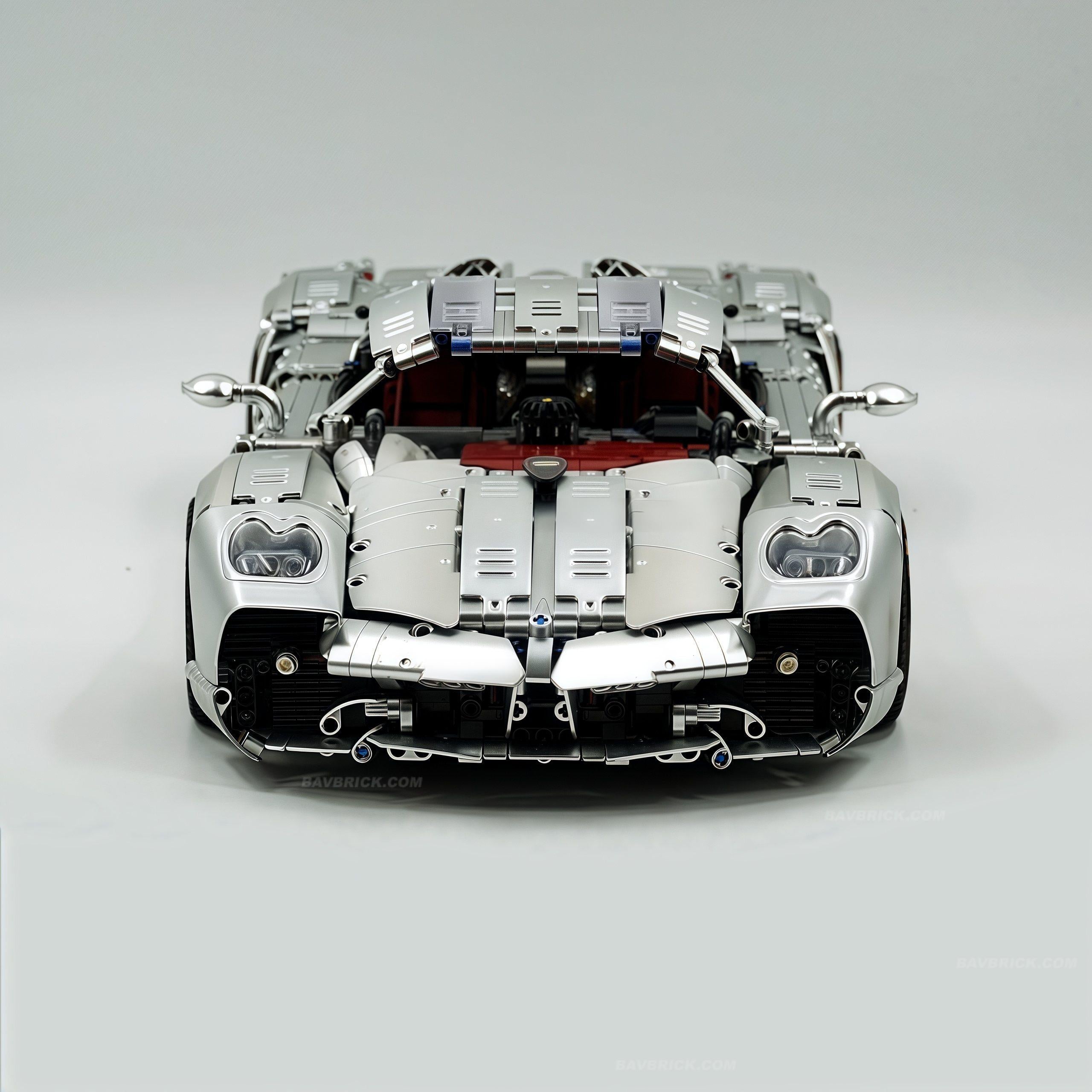 1:8 Pagani Utopia | Sliver Masterpiece | 3428+ PCS
