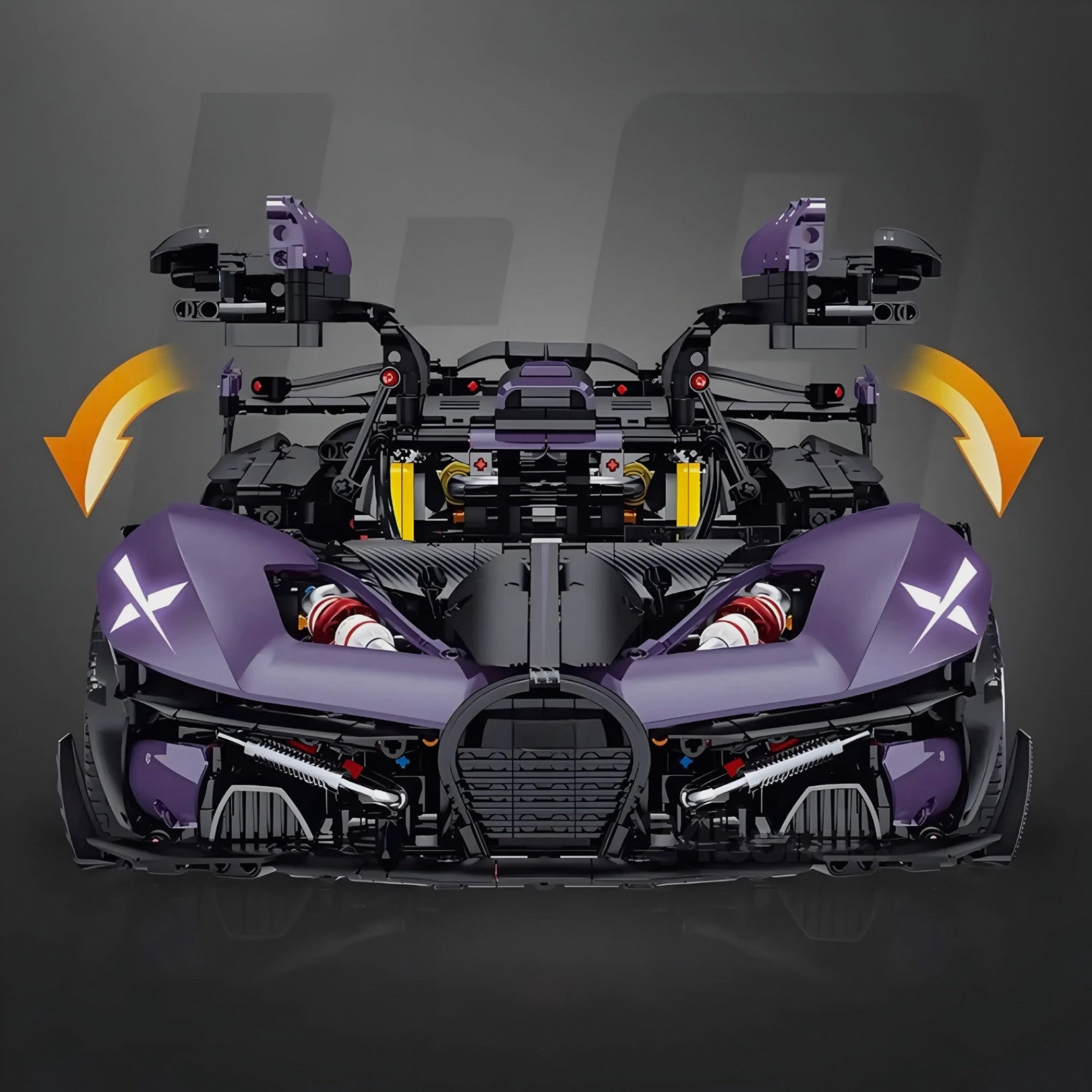 The Ultimate Track-Only 1:8 Bugatti Bolide W16 Hypercar (3332 PCS)