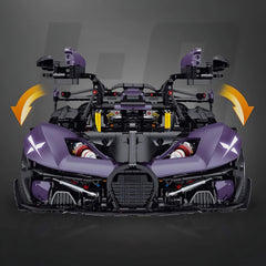 The Ultimate Track-Only 1:8 Bugatti Bolide W16 Hypercar (3332 PCS)